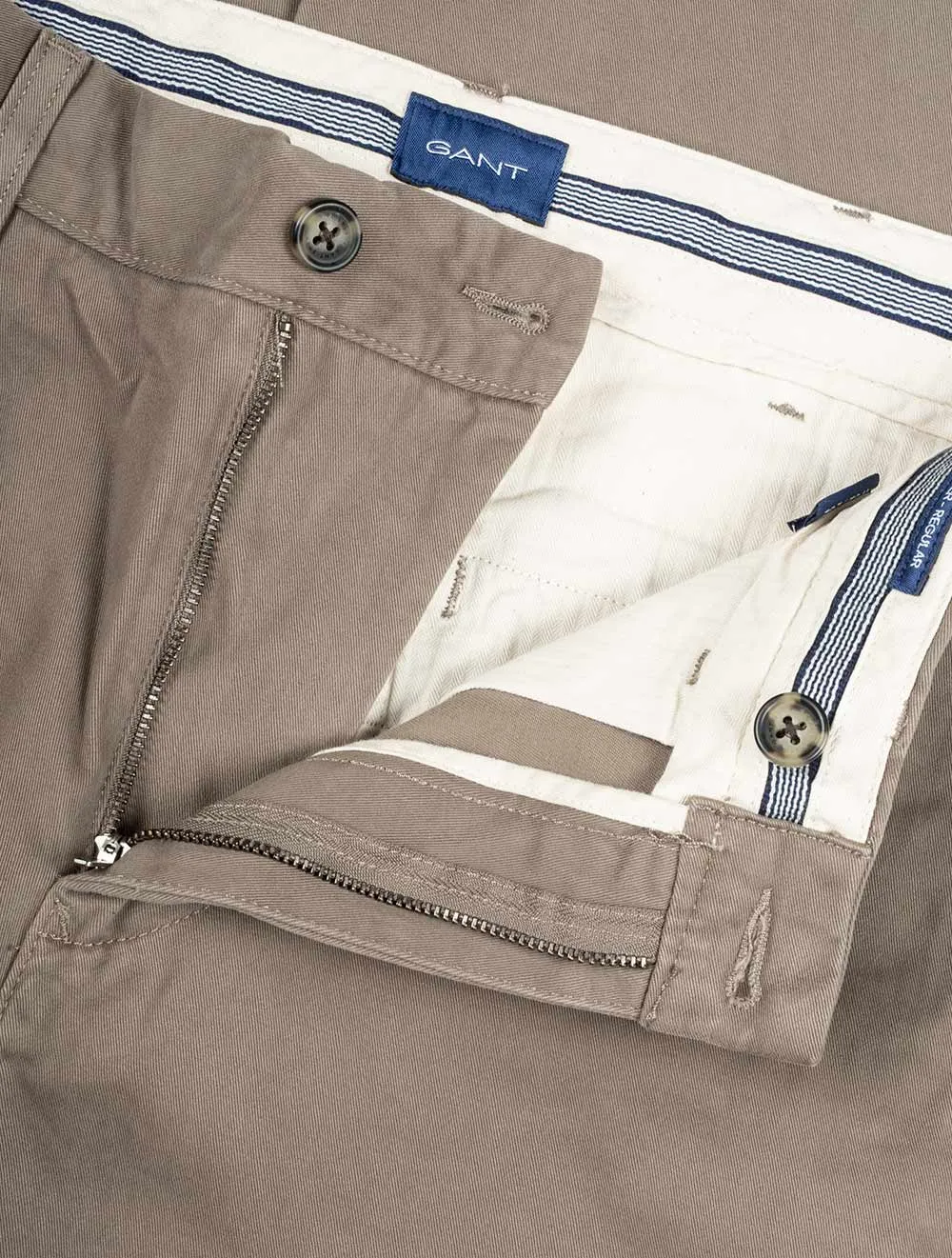 Allister Regular Fit Super Chinos Desert Brown