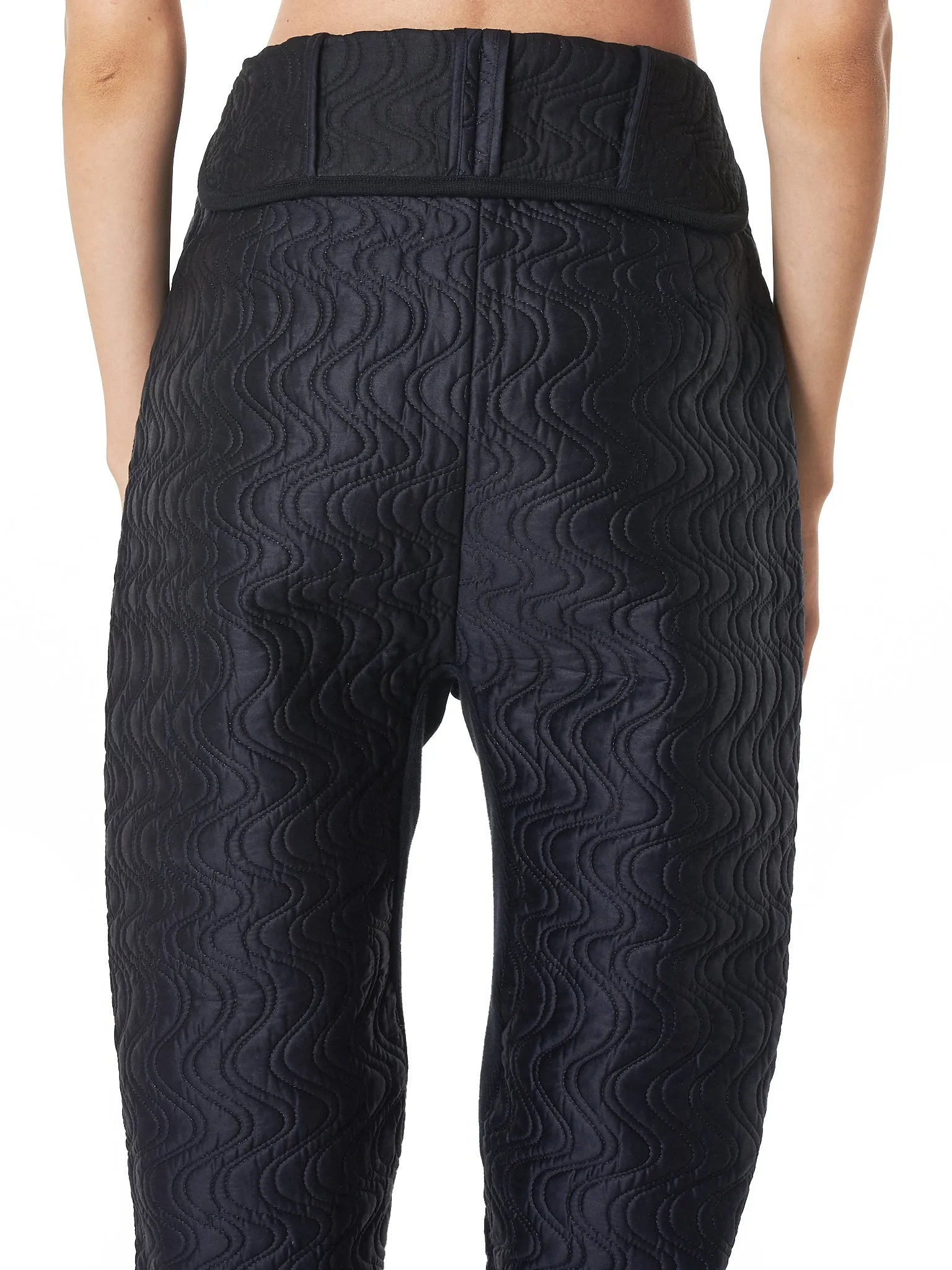 ‘Bao’ Quilted Joggers (K061-BLACK)