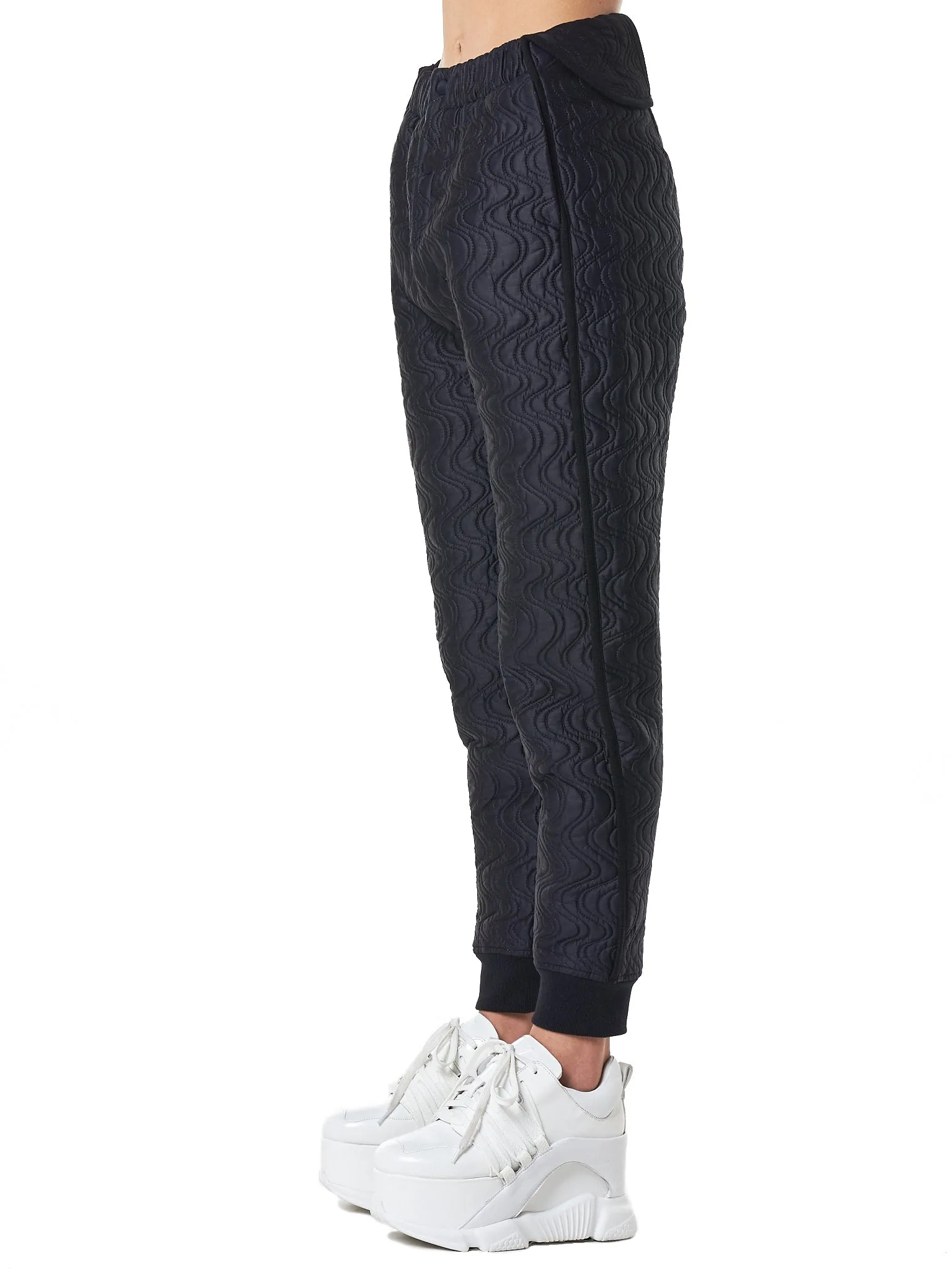 ‘Bao’ Quilted Joggers (K061-BLACK)