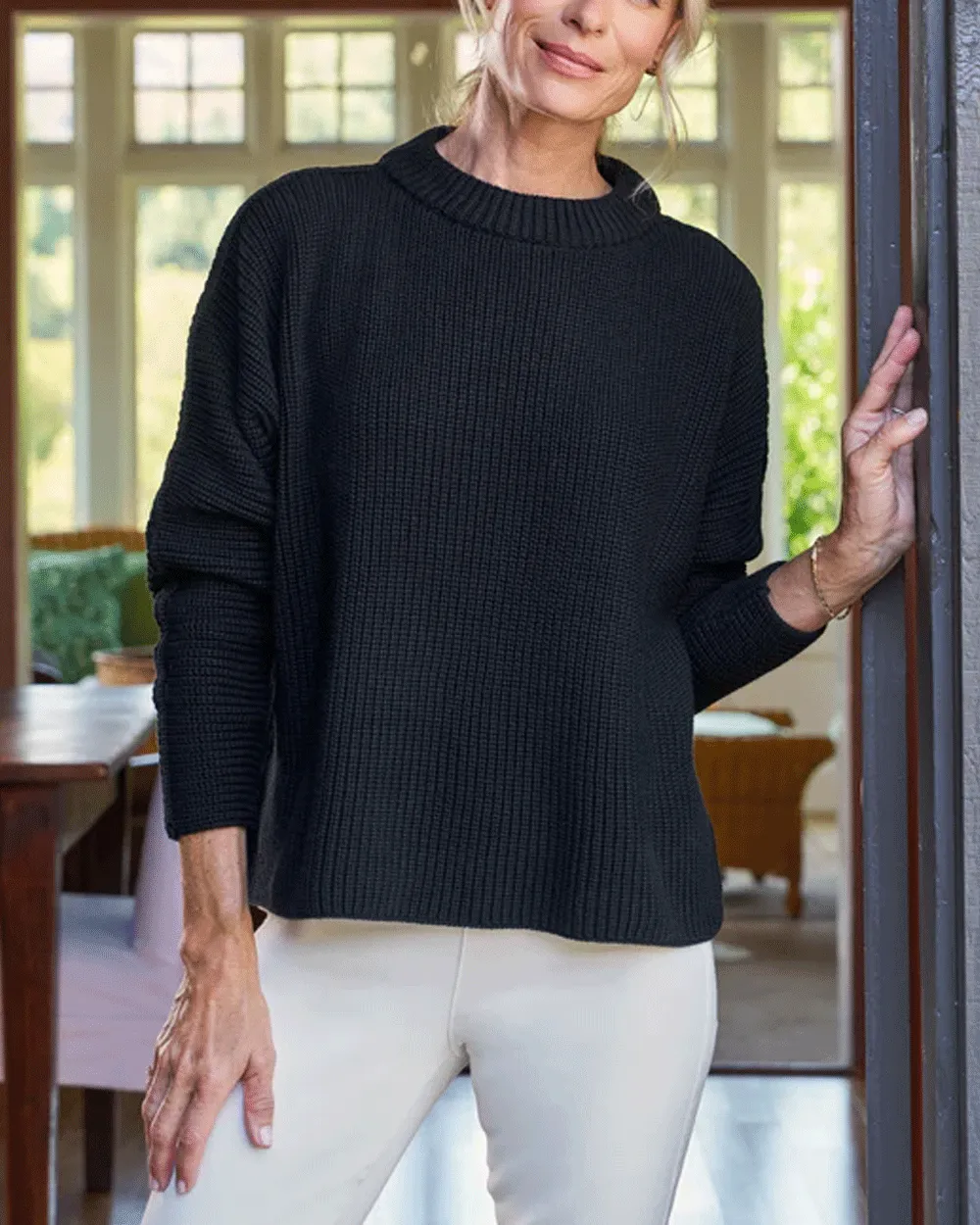 Black Montecito Sweater