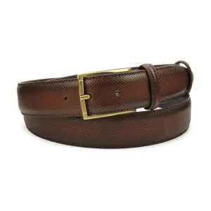 Bogart Hand Burnished Conker Dadino Belt