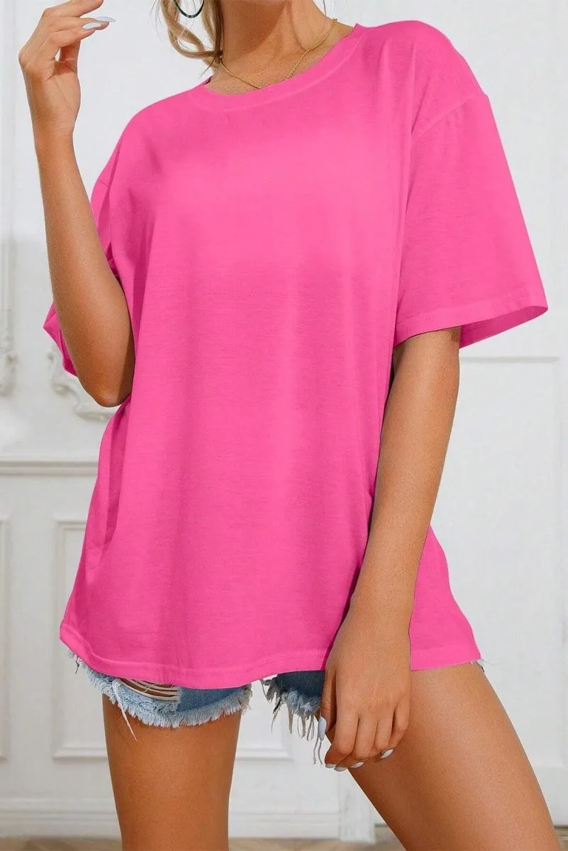 Bright Pink "SUNSHINE ON MY MIND" Graphic Shirt