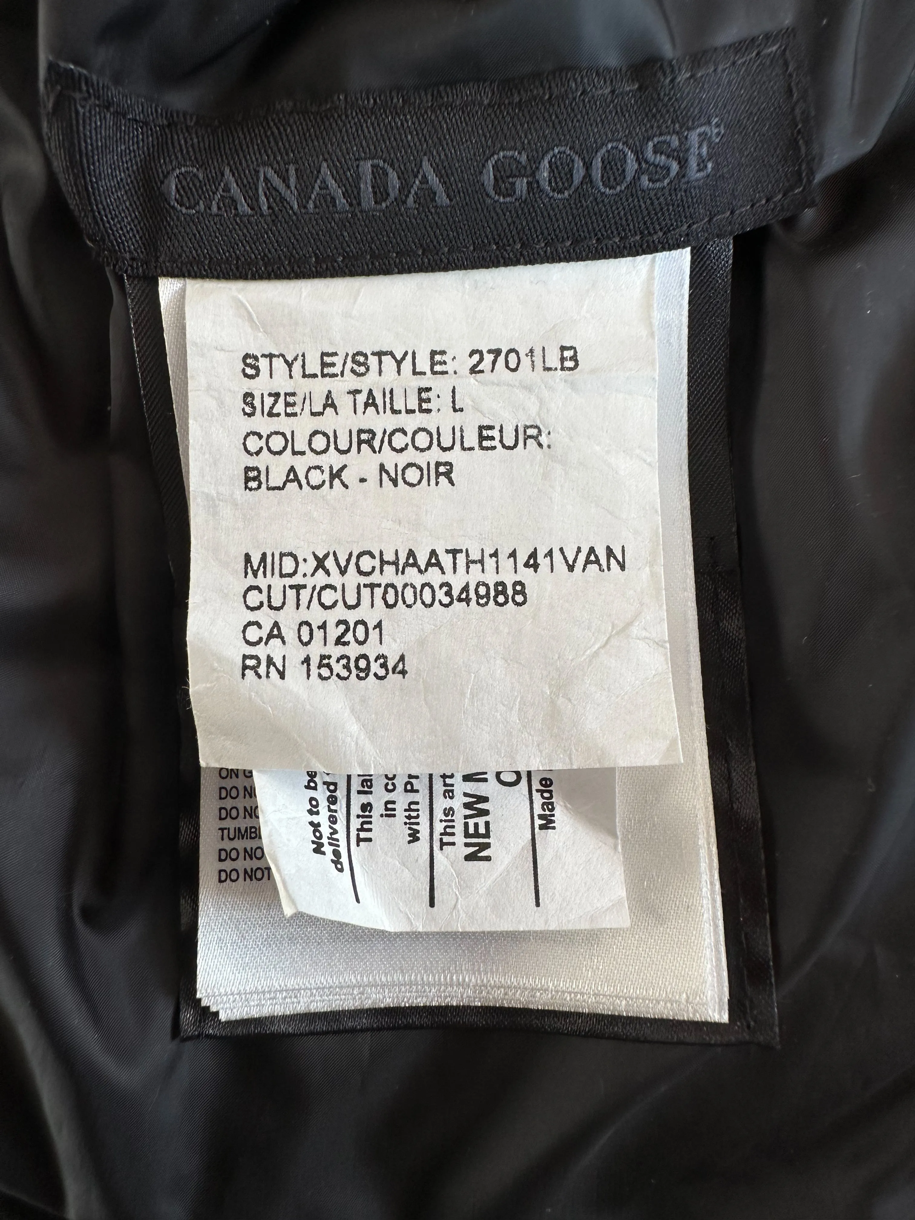 Canada Goose Black Hybridge Lite Black Label Women's Jacket