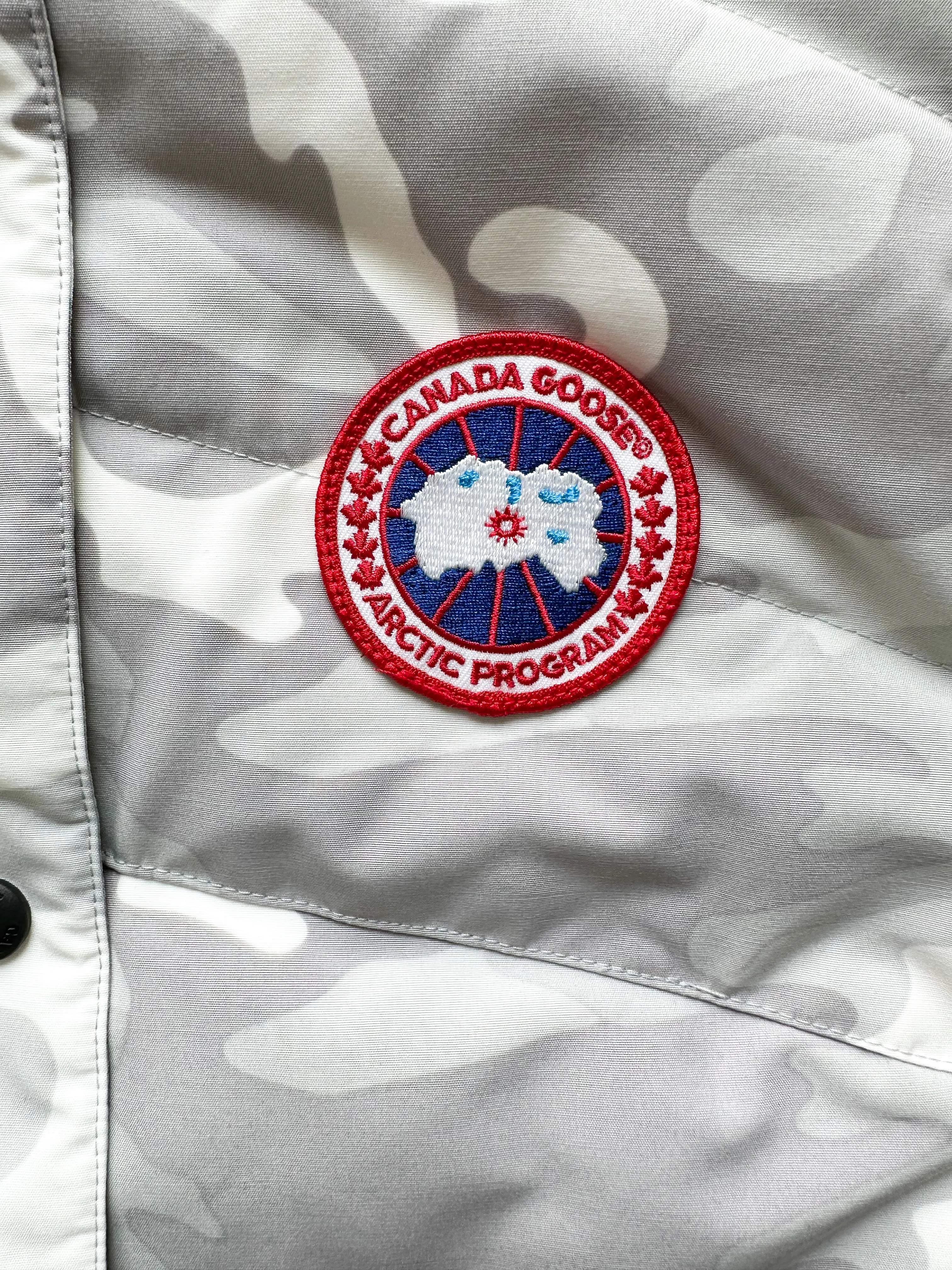 Canada Goose Grey Camouflage Freestyle Women's Vest