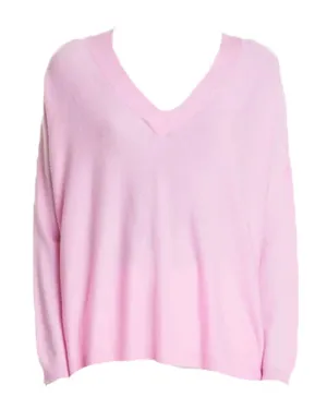 Candy Floss Bailey V Neck Sweater