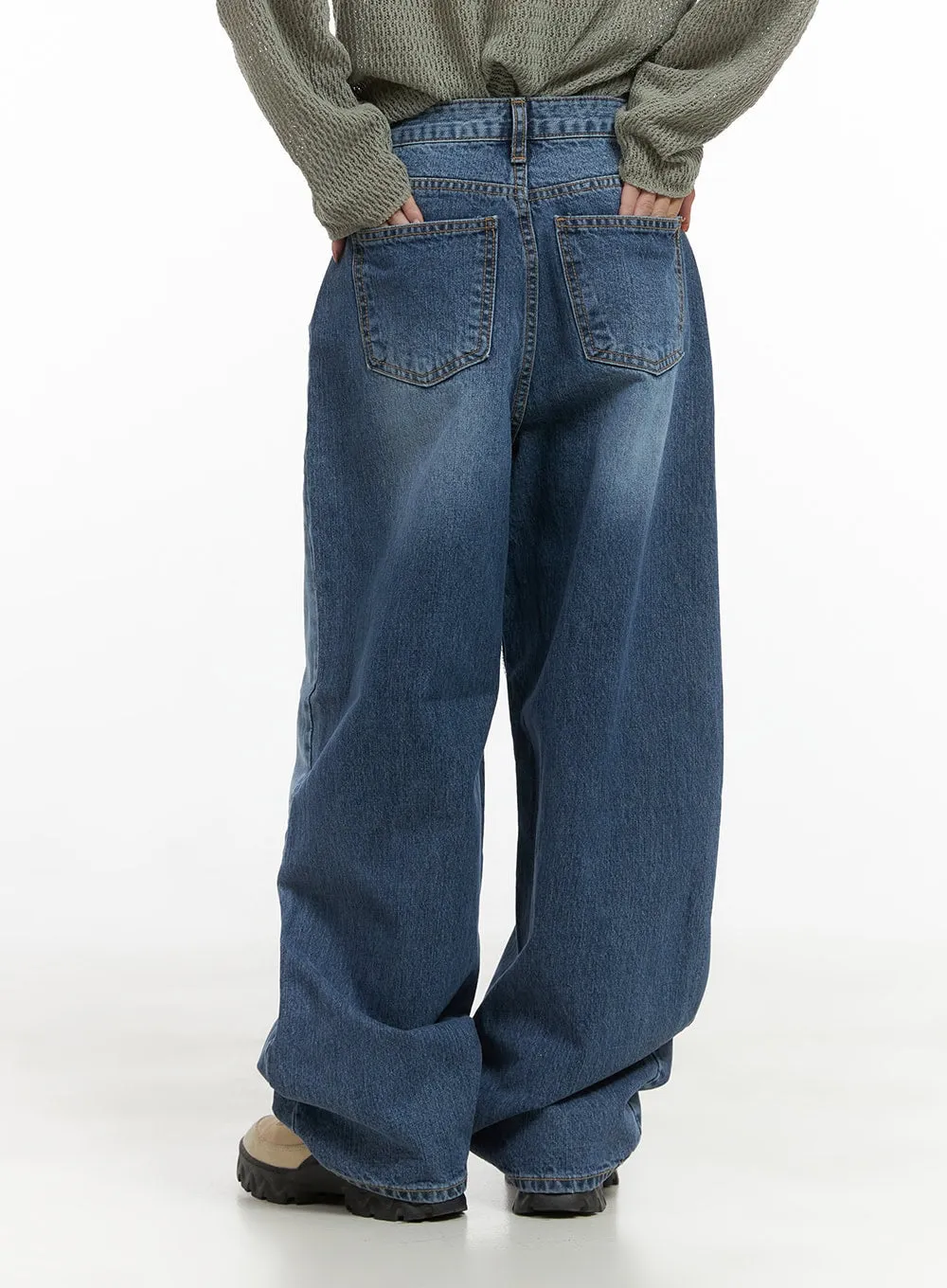 Cara Comfy Fit Baggy Jeans CS413