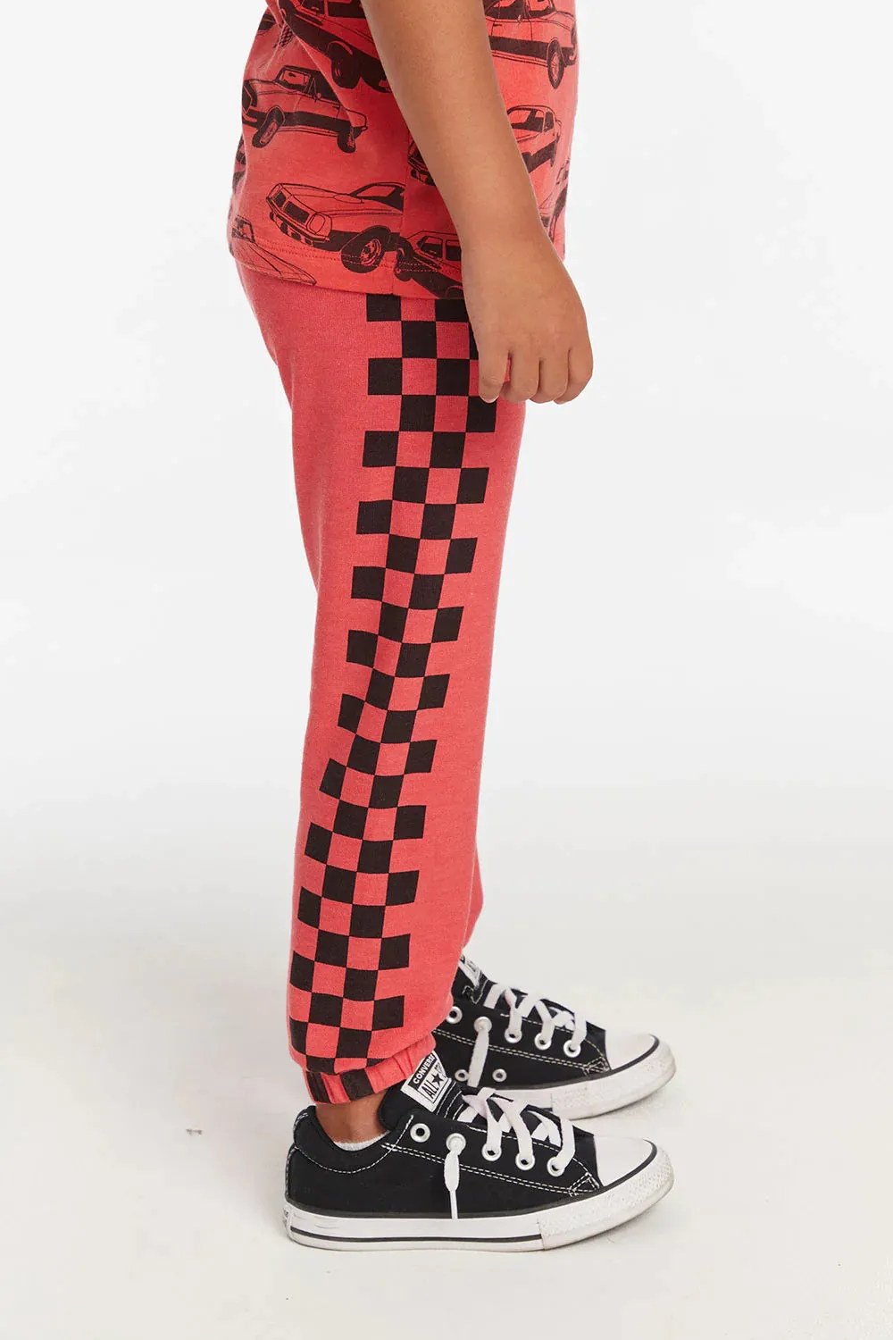 CHA All Over Race Flag Pants