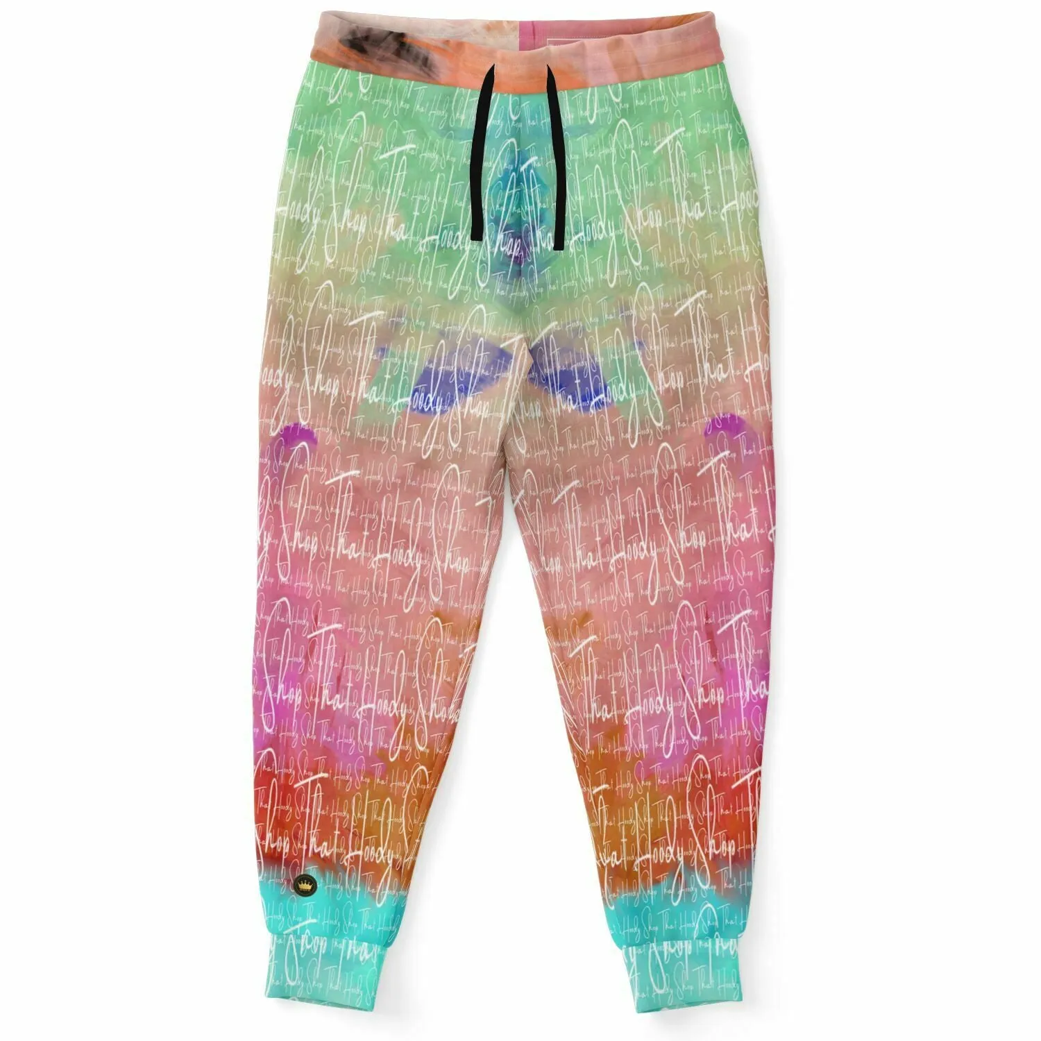 Colors of Brazil Abstract Rainbow THS Signature Eco-Poly Unisex Joggers