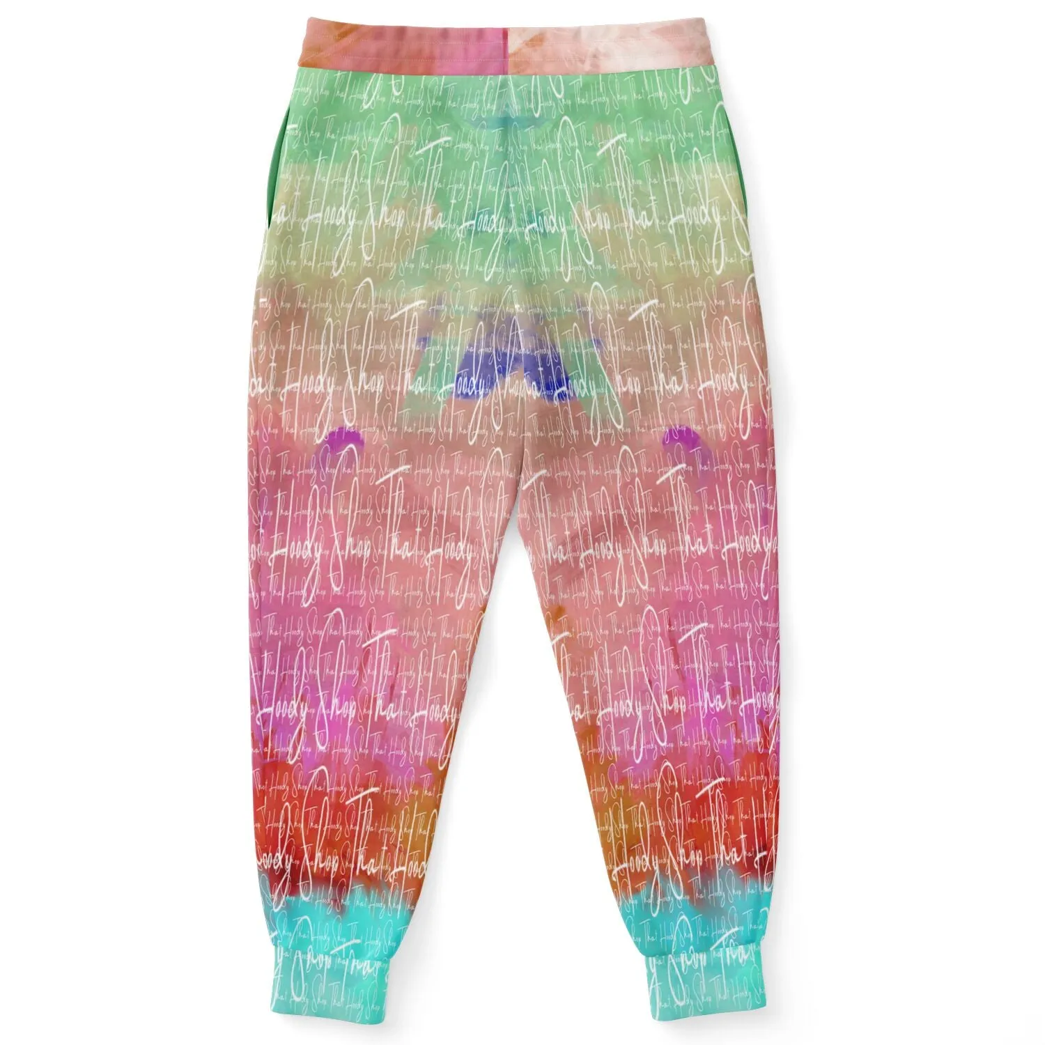 Colors of Brazil Abstract Rainbow THS Signature Eco-Poly Unisex Joggers