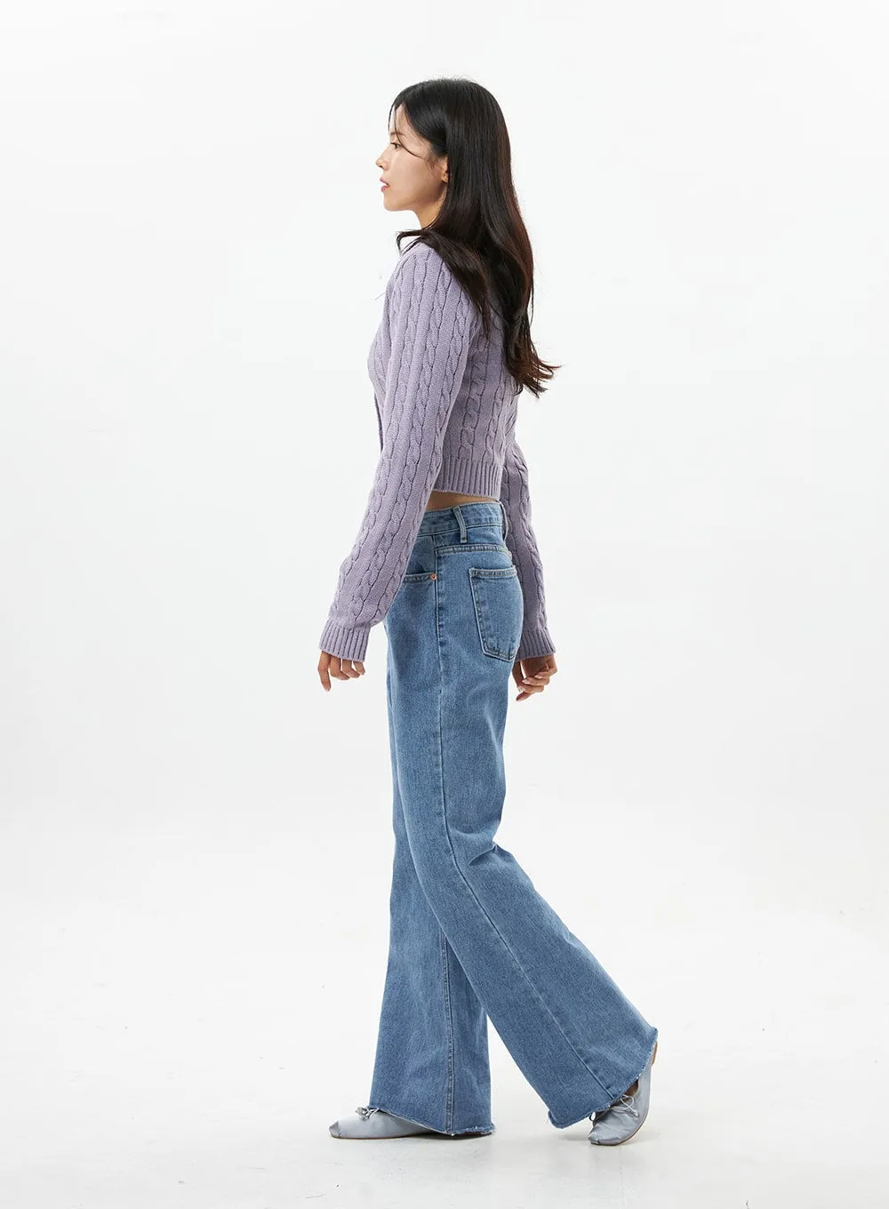 Comfy Wide Jeans OS319