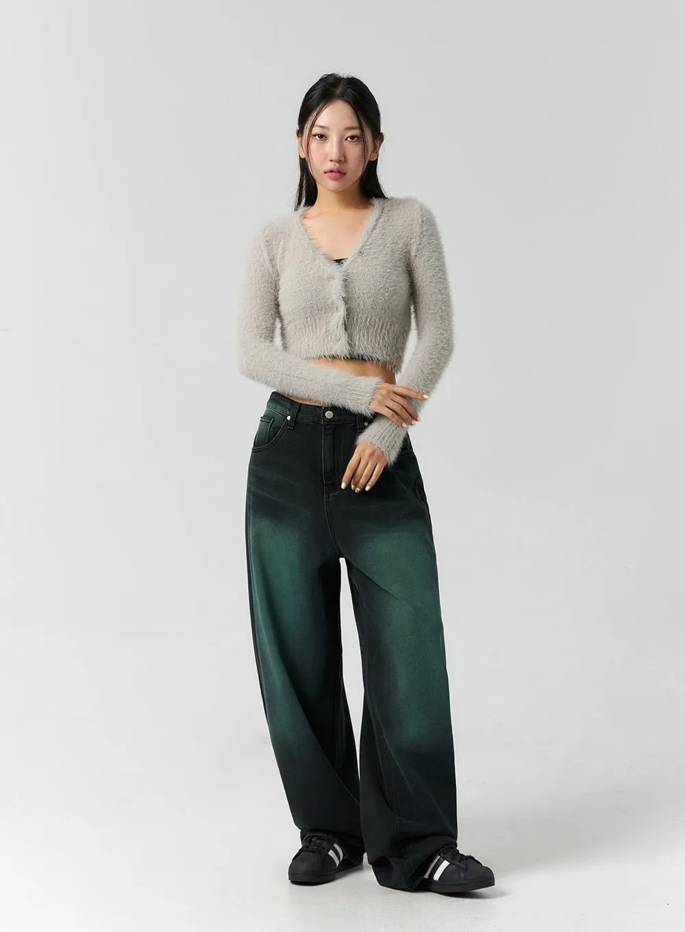 Comfy Wide Leg Color Jeans CS305