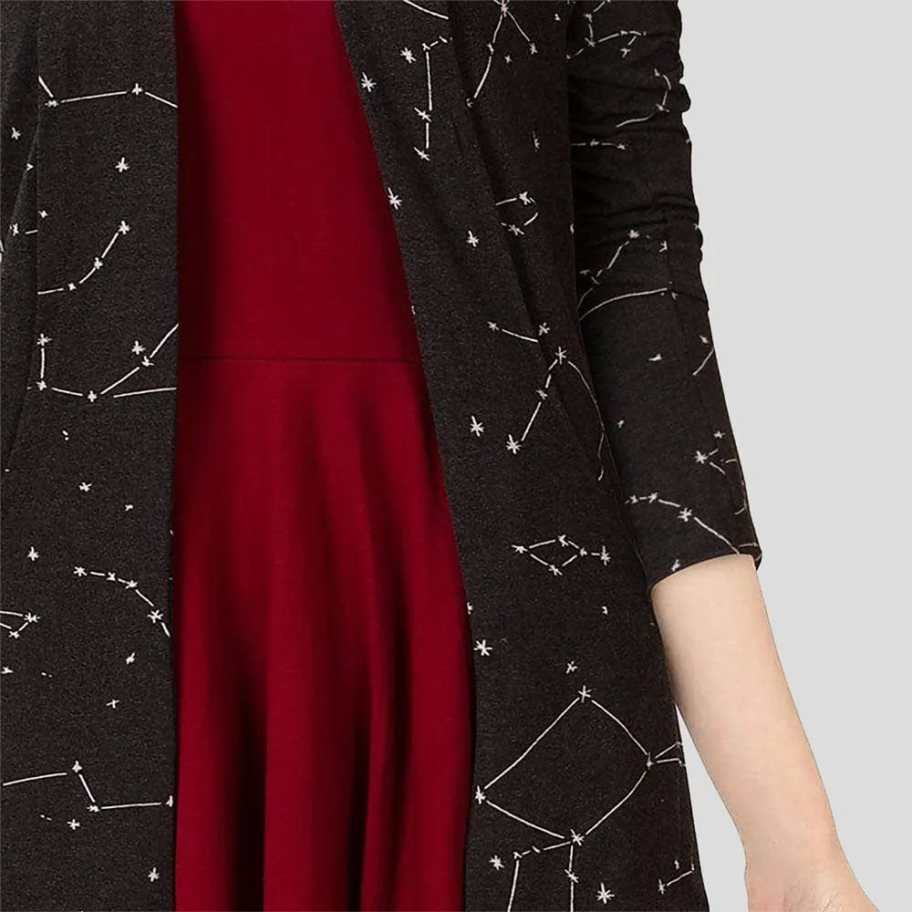 Constellations Burnout Cardigan