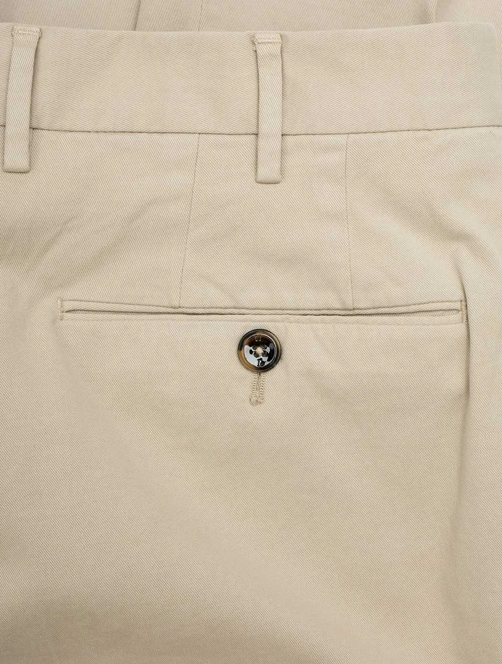 Cotton Chino Trouser Beige