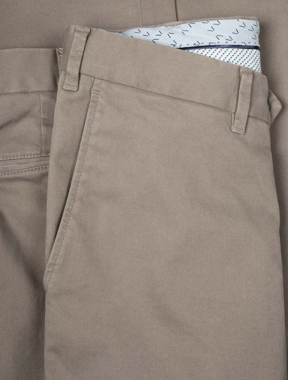 Cotton Chinos Jasper Taupe