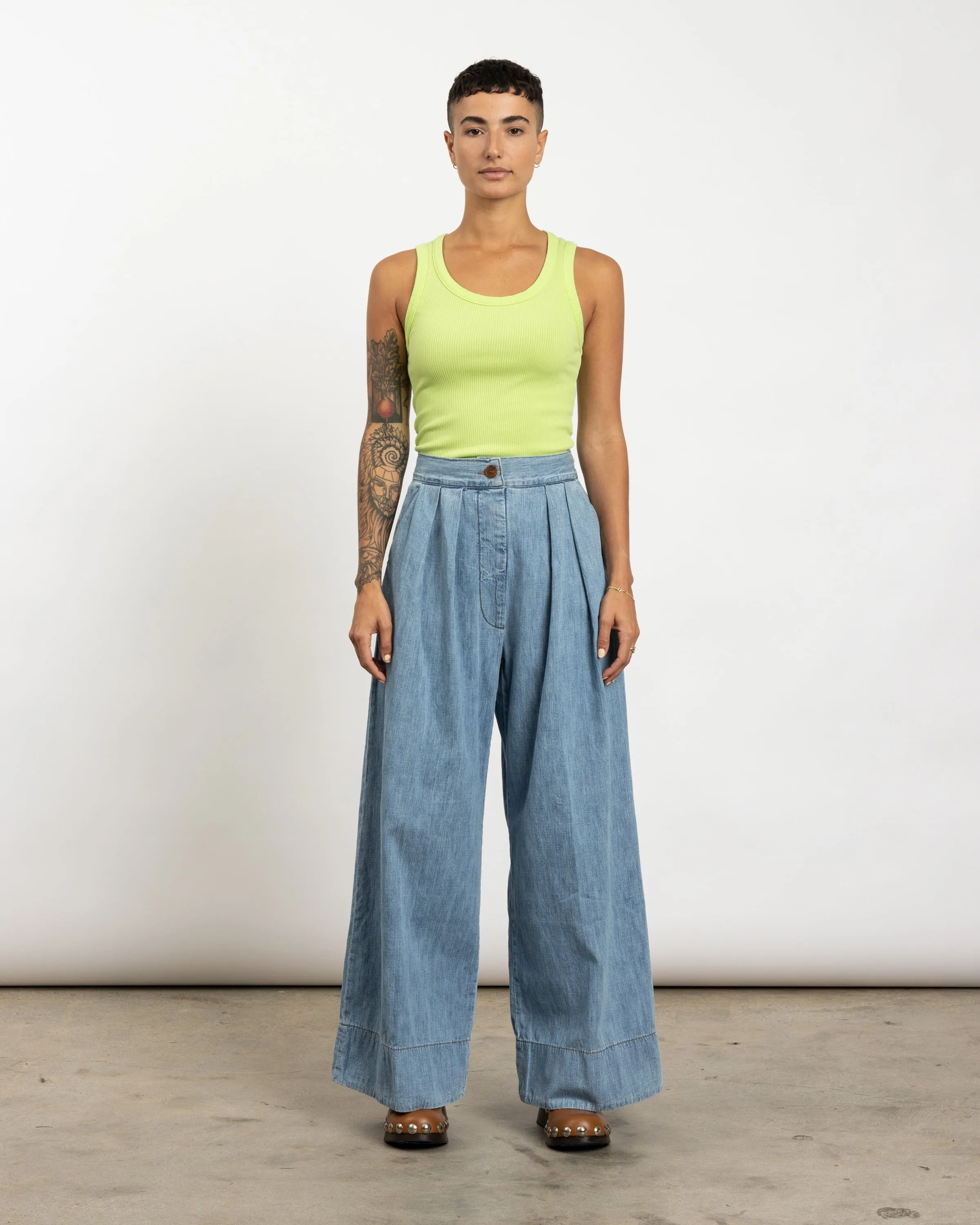 Coxsone Pant in Celeste