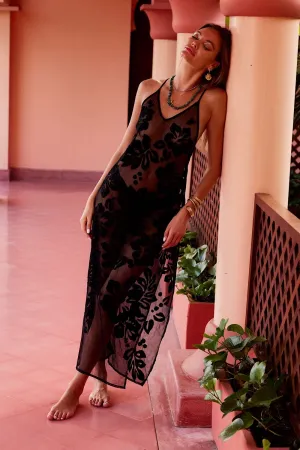 Dance the Night Away Lace Maxi Slip Dress