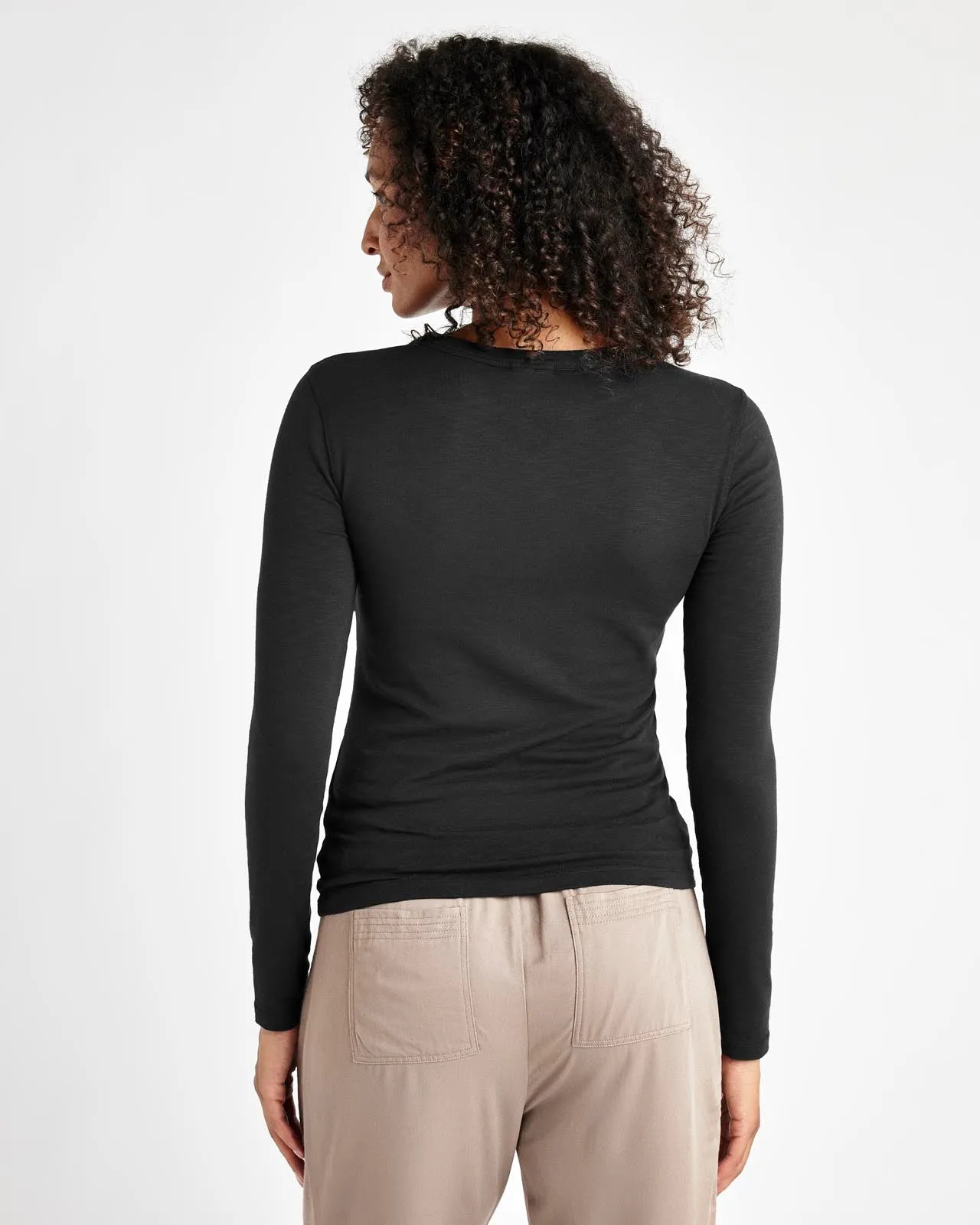 Eve Long Sleeve Slub Tee