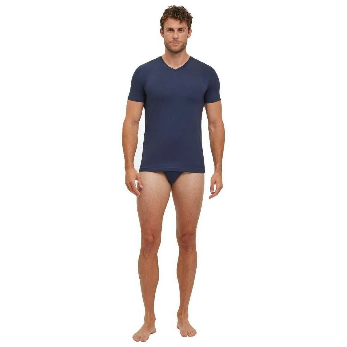 Falke Daily Comfort 2 Pack T-Shirt - Midnight Navy