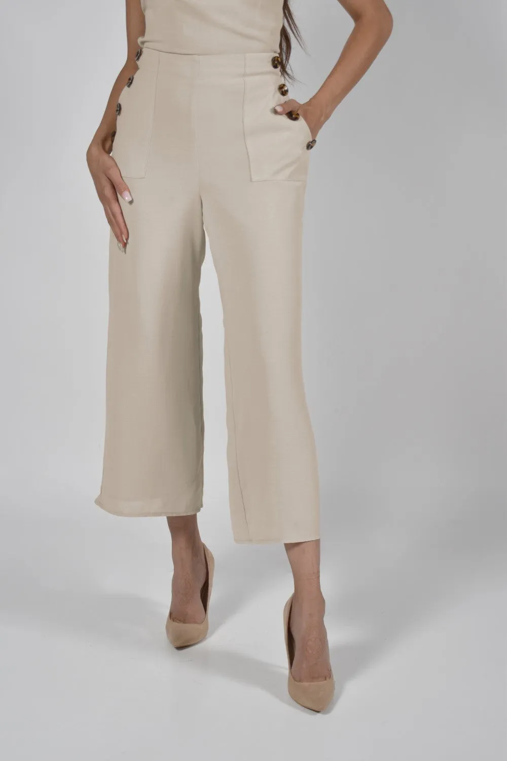 Frank Lyman Pant 221218 Natural