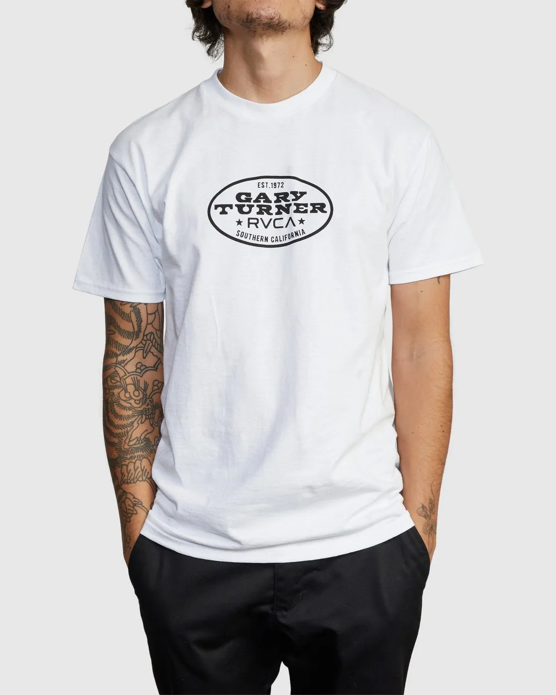 Gary Turner Tee - White