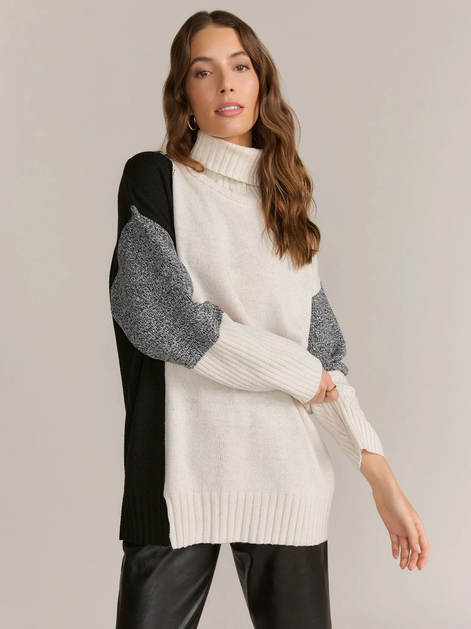 Gilli Long Sleeve Colorblock Knit Pullover - Brands We Love