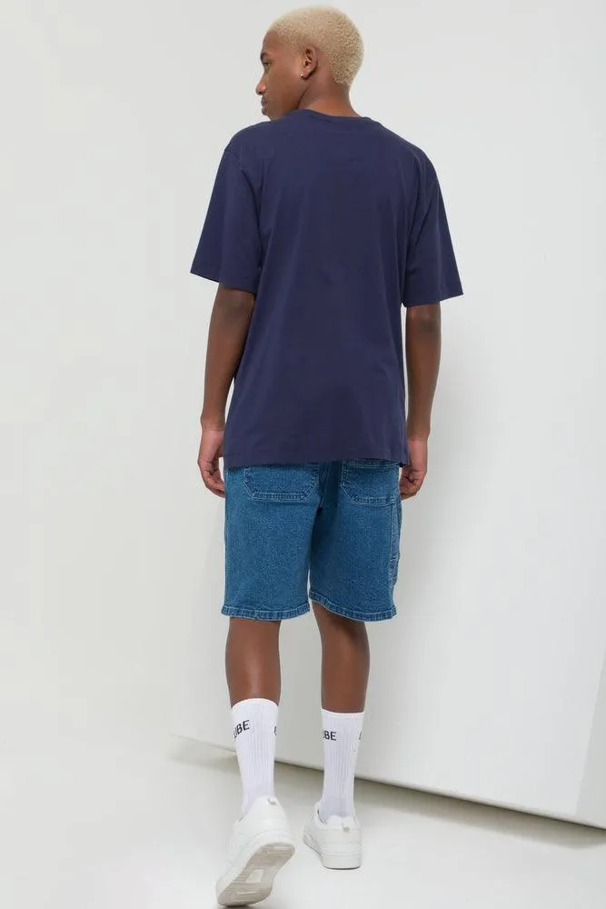 Ice Cube Short Sleeve T-Shirt Navy