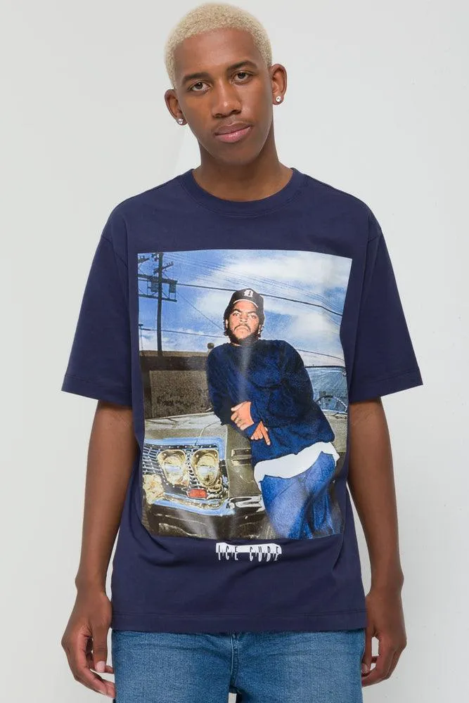 Ice Cube Short Sleeve T-Shirt Navy