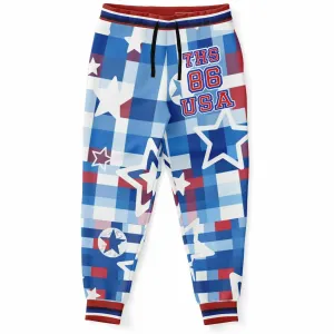 Independence Day Starstruck 86 USA Eco-Poly Unisex Joggers