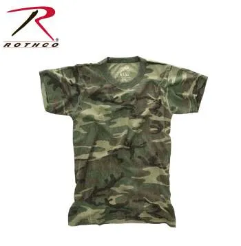 Kids Vintage Style Camo T-Shirt