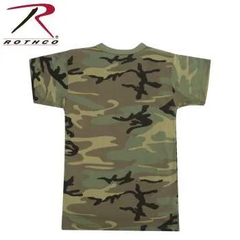 Kids Vintage Style Camo T-Shirt