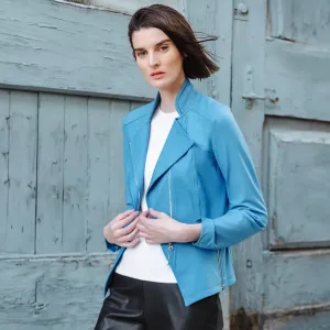 Liquid Leather™ Signature Jacket - Sky Blue