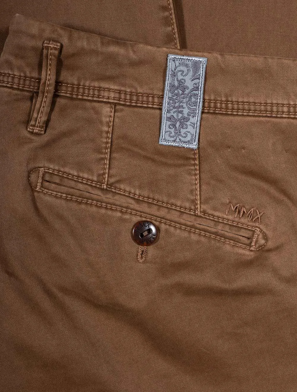 Lupus Slim Fit Cotton Trouser Tan