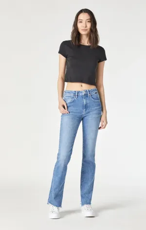 Mavi Maria Flare Jeans Light Brushed Flex Blue