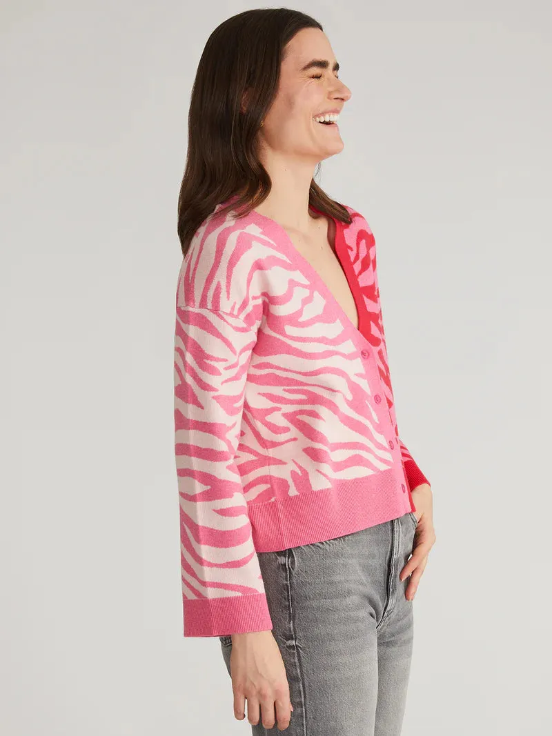 Nicole Colorblock Cardigan