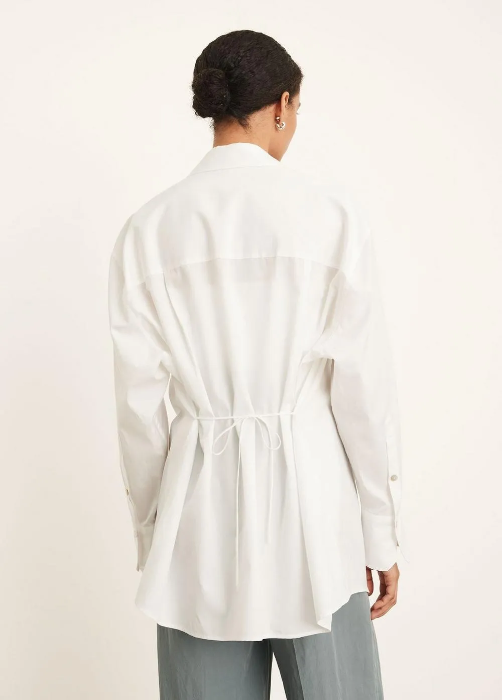 Oversized Shirt - Optic White