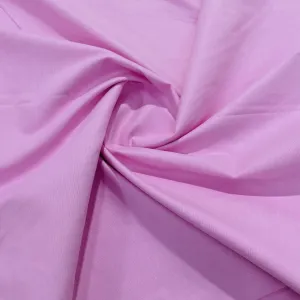 Pink Solid Oxford Cotton Fabric