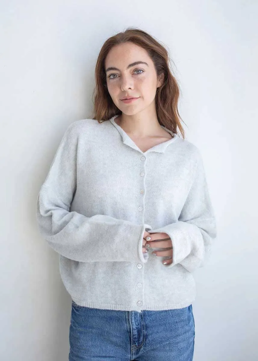 Piper Cardigan - Light Grey