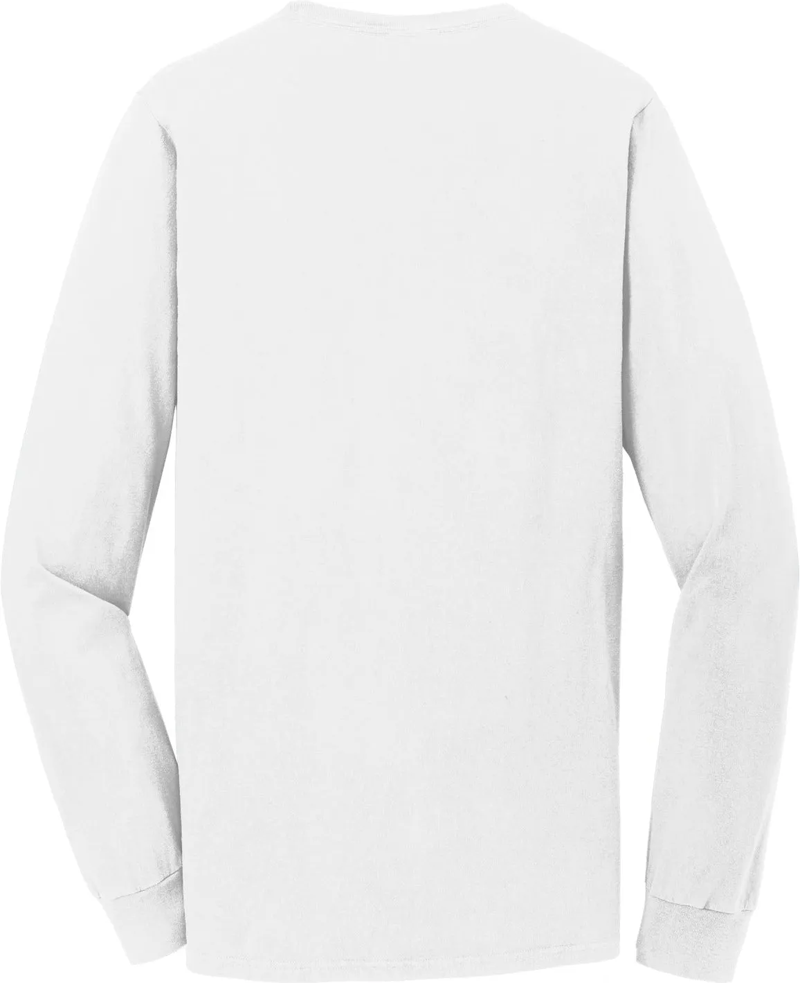 Port & Company Beach Wash Garment-Dyed Long Sleeve Pocket Tee