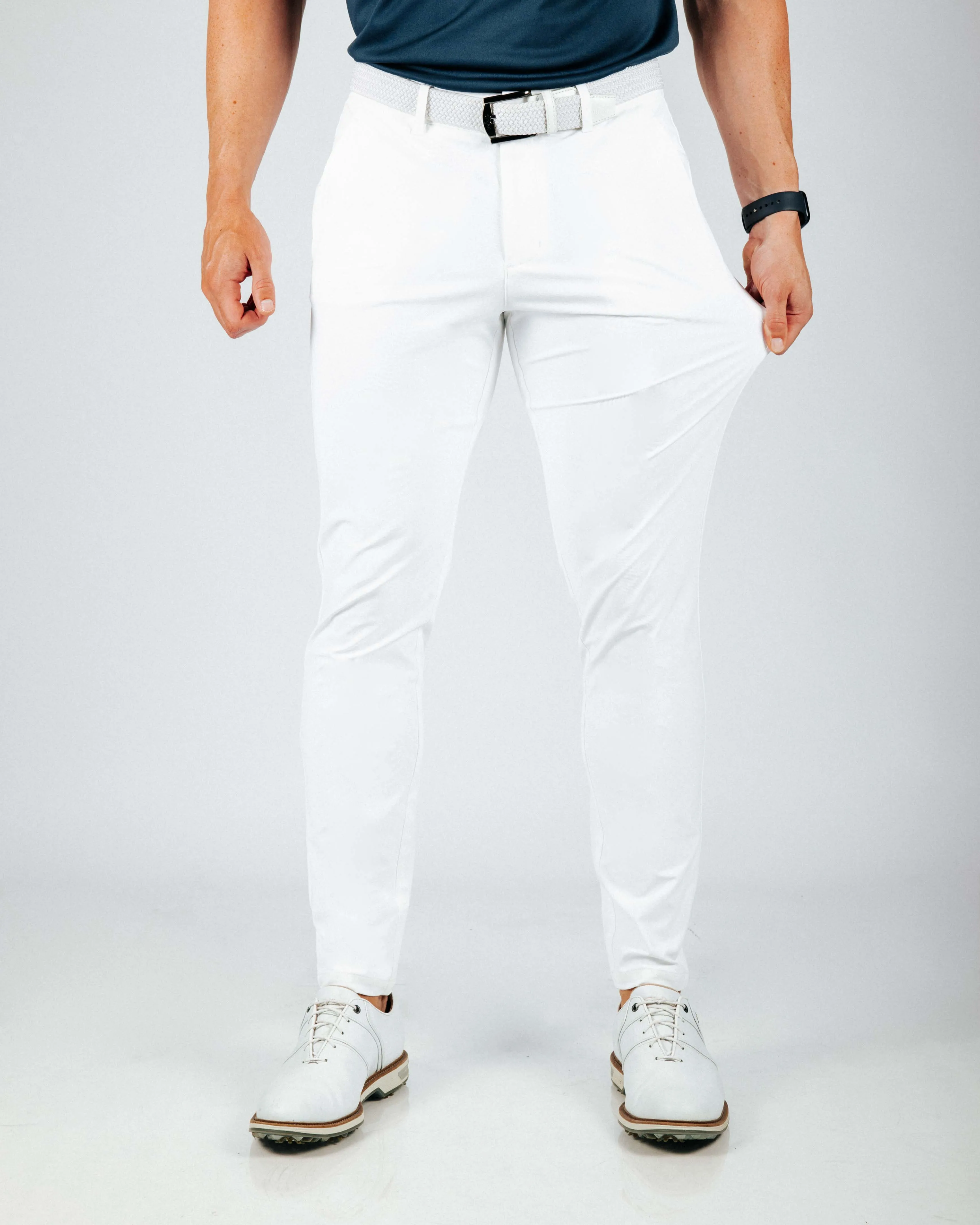 Primo White Traditional Pants