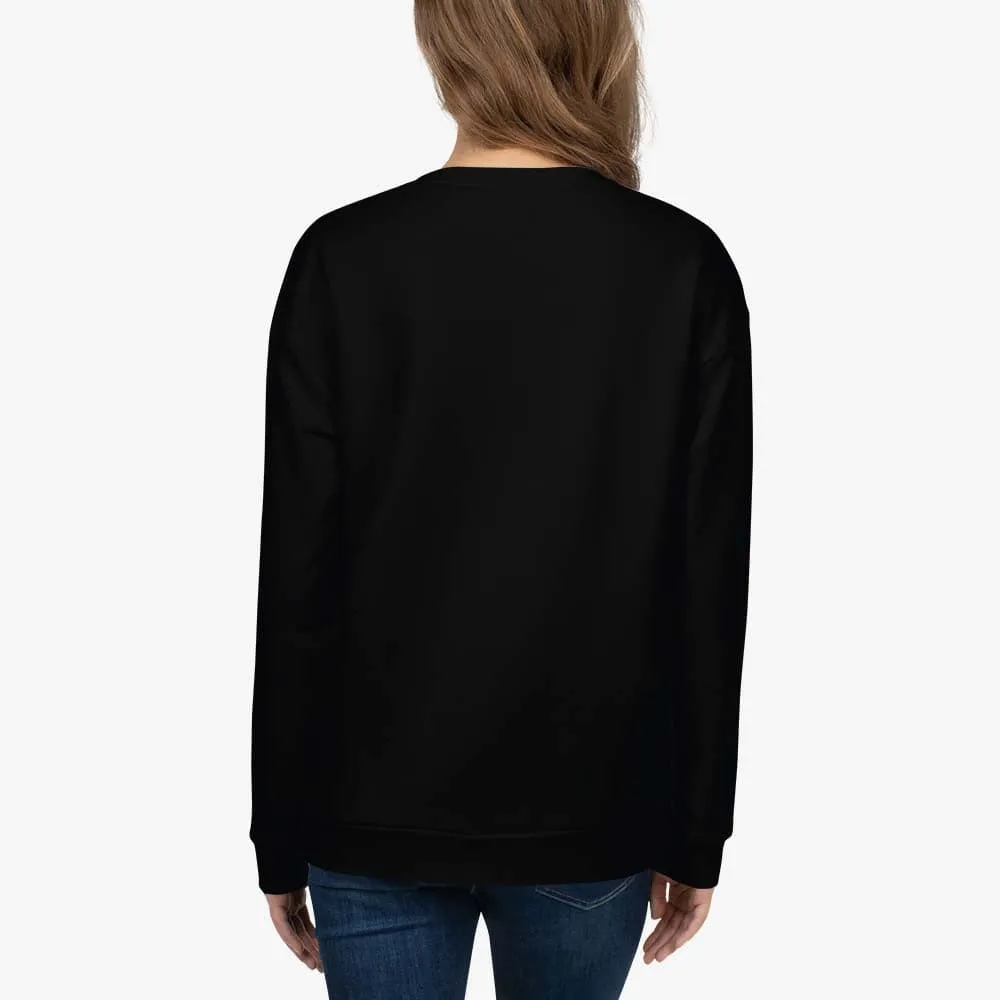 Recycled Fleece Sweatshirt Black