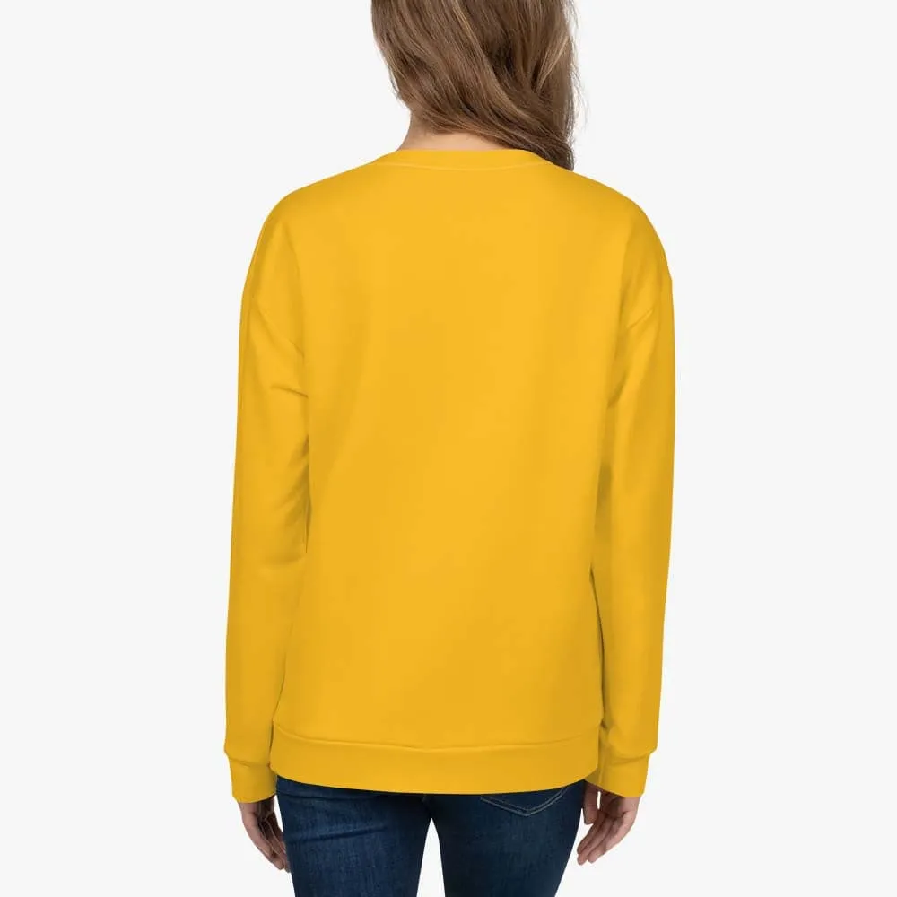 Recycled Fleece Sweatshirt Yellow