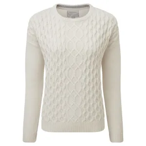 Schoffel Maree Ladies Crew Neck Jumper - Ivory