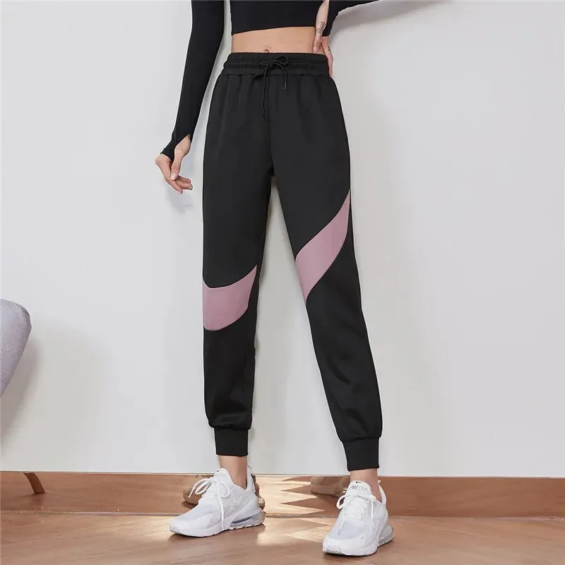 Slim Polyester Fitness Jogger Sweatpants