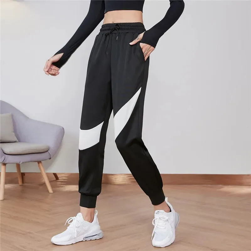 Slim Polyester Fitness Jogger Sweatpants