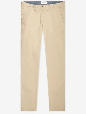 Slim Twill Chinos Dark Khaki