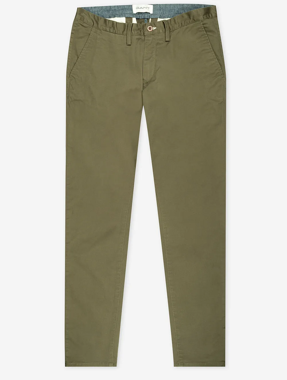 Slim Twill Chinos Juniper Green