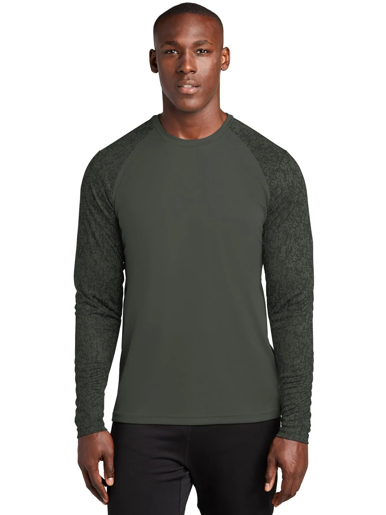 Sport-Tek Long Sleeve Digi Camo Tee