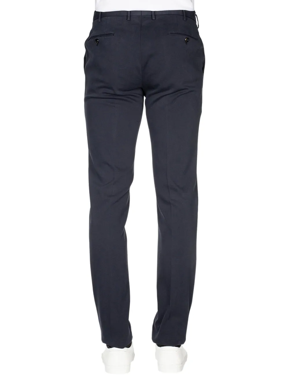 Stretch Cotton Chinos Navy