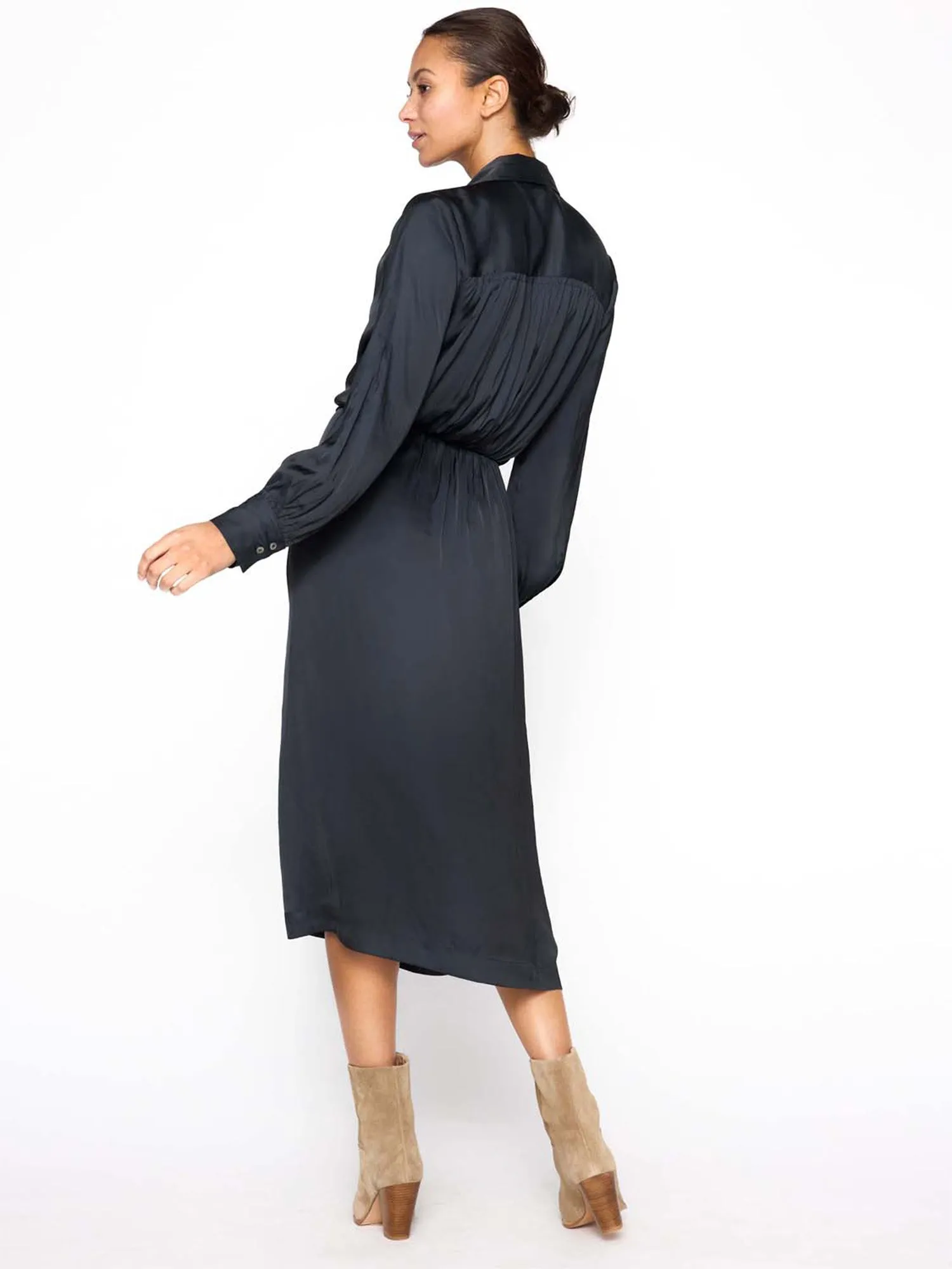 The Madsen Midi Shirt Dress