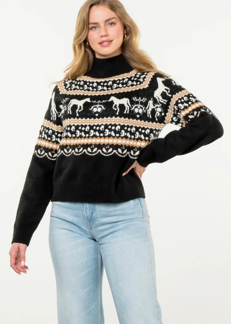 THML Allen Fairisle sweater